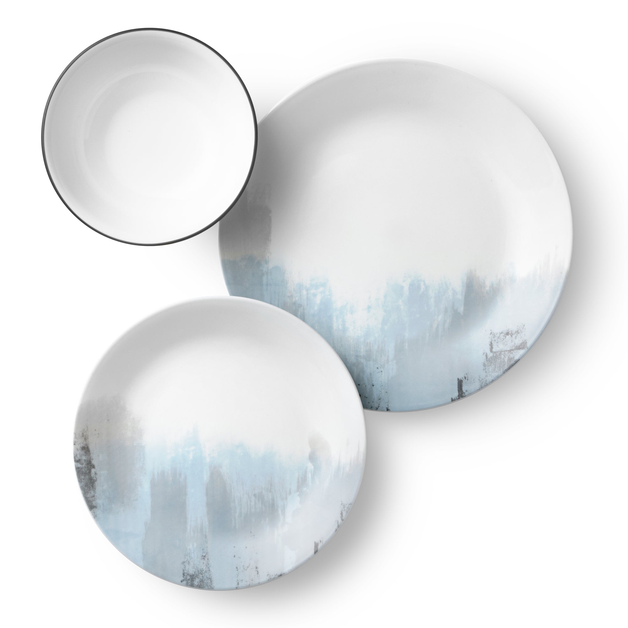 Corelle Tranquil Reflections 12-piece Dinnerware Set. Service for 4 - Image 3