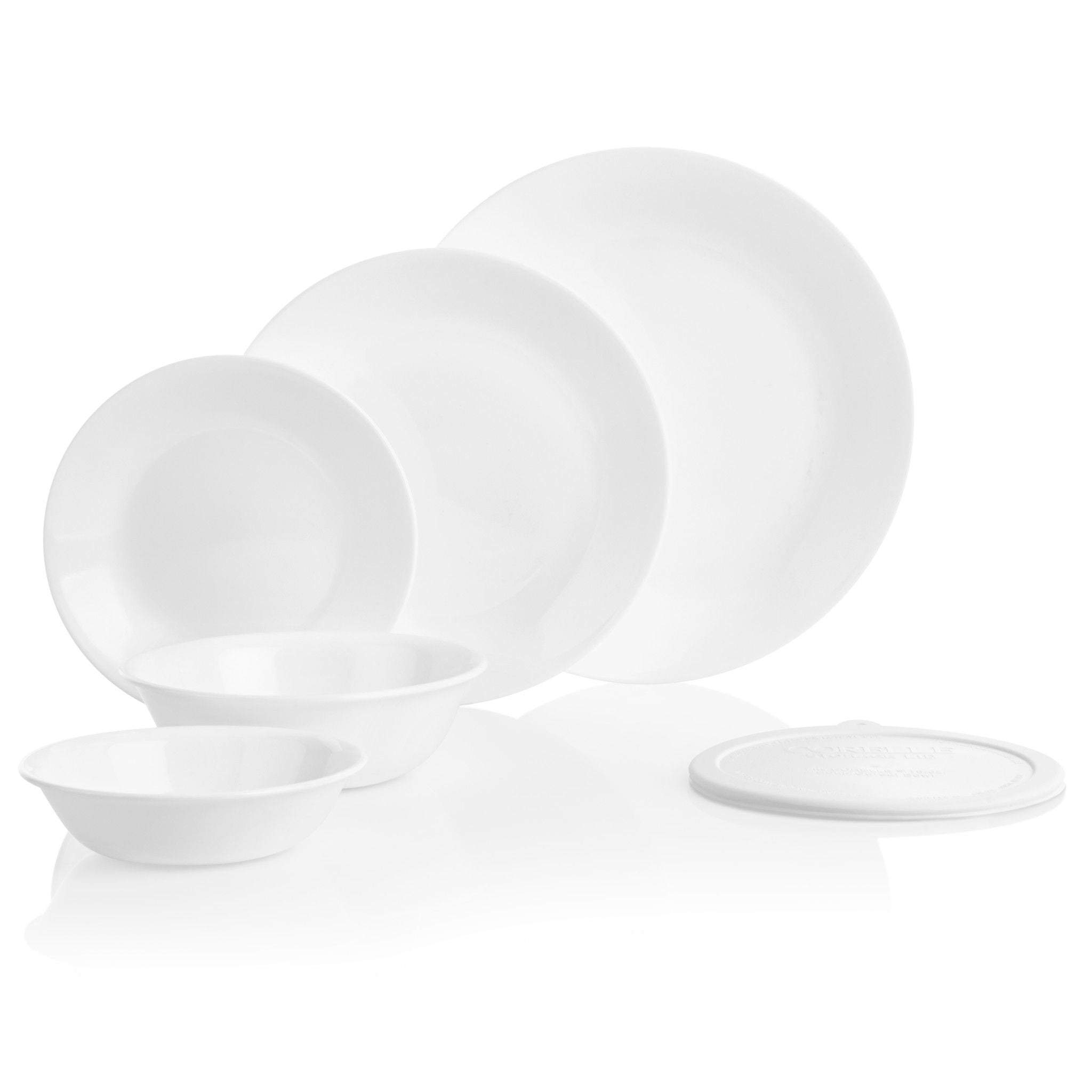 Corelle Winter Frost White 66-piece Dinnerware Set. Service for 12 - Image 3