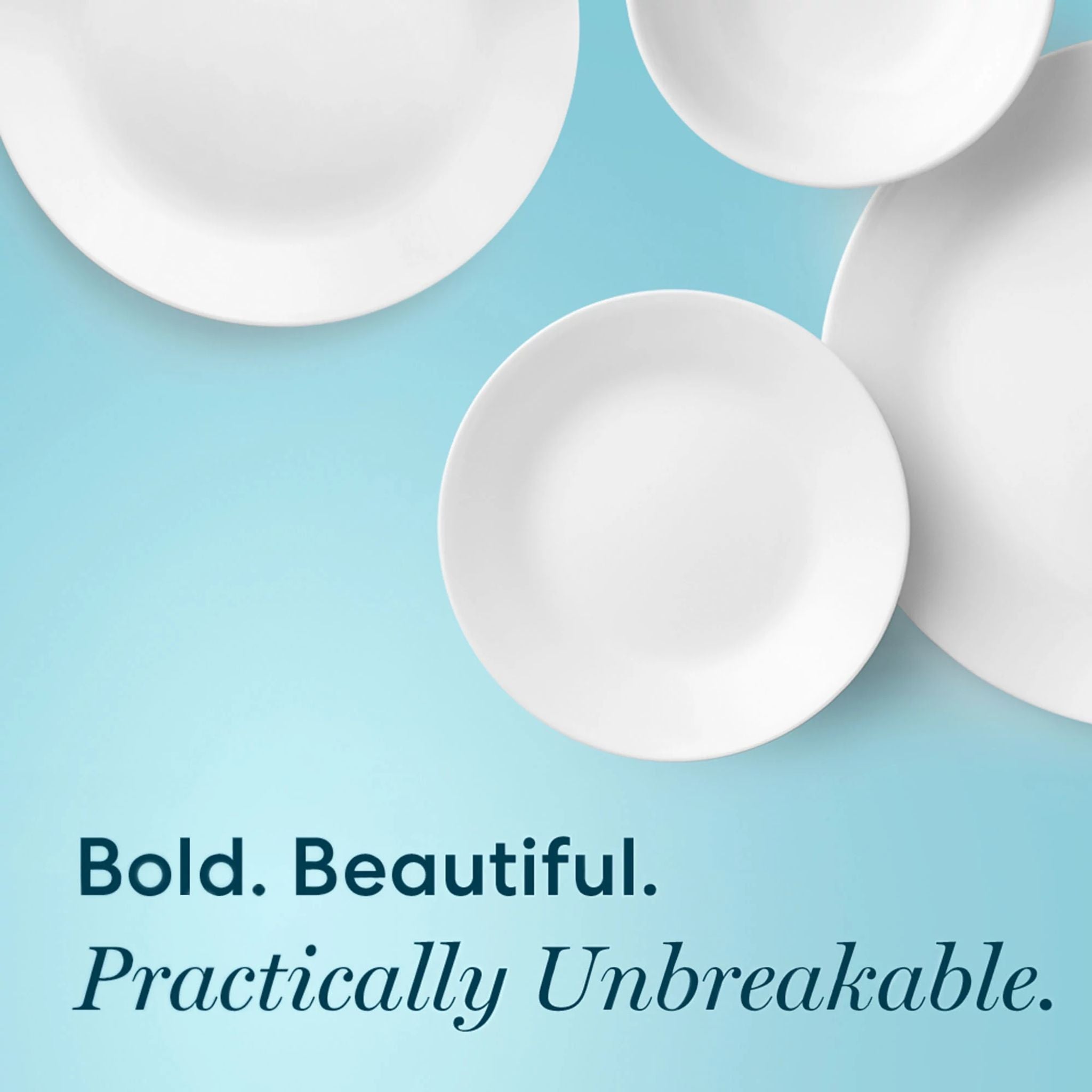 Corelle Winter Frost White 38-piece Dinnerware Set. Service for 12 - Image 6