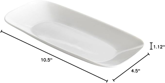 Corelle Pure White Appetizer Tray- 10.5 - Image 3