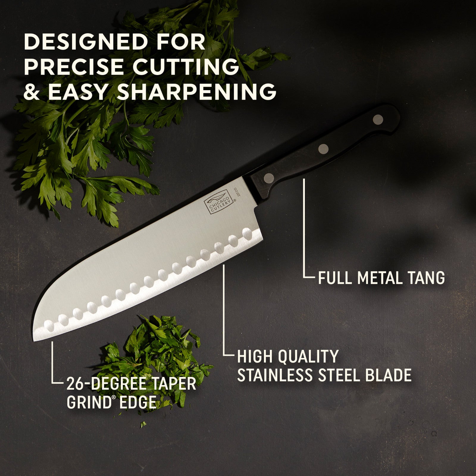 Chicago Cutlery Essentials 15-piece Block Set - Image 2