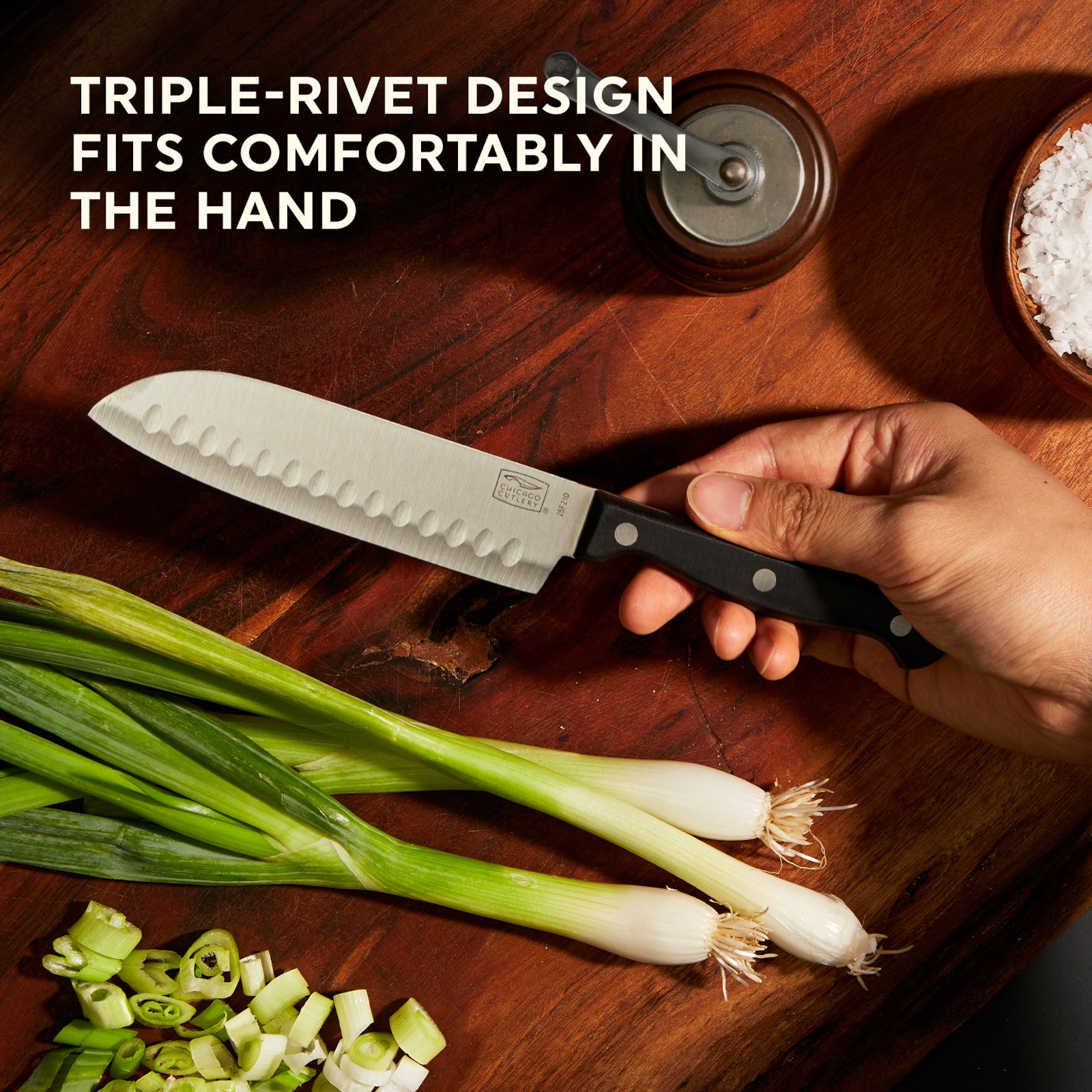 Chicago Cutlery Essentials 15-piece Block Set - Image 3