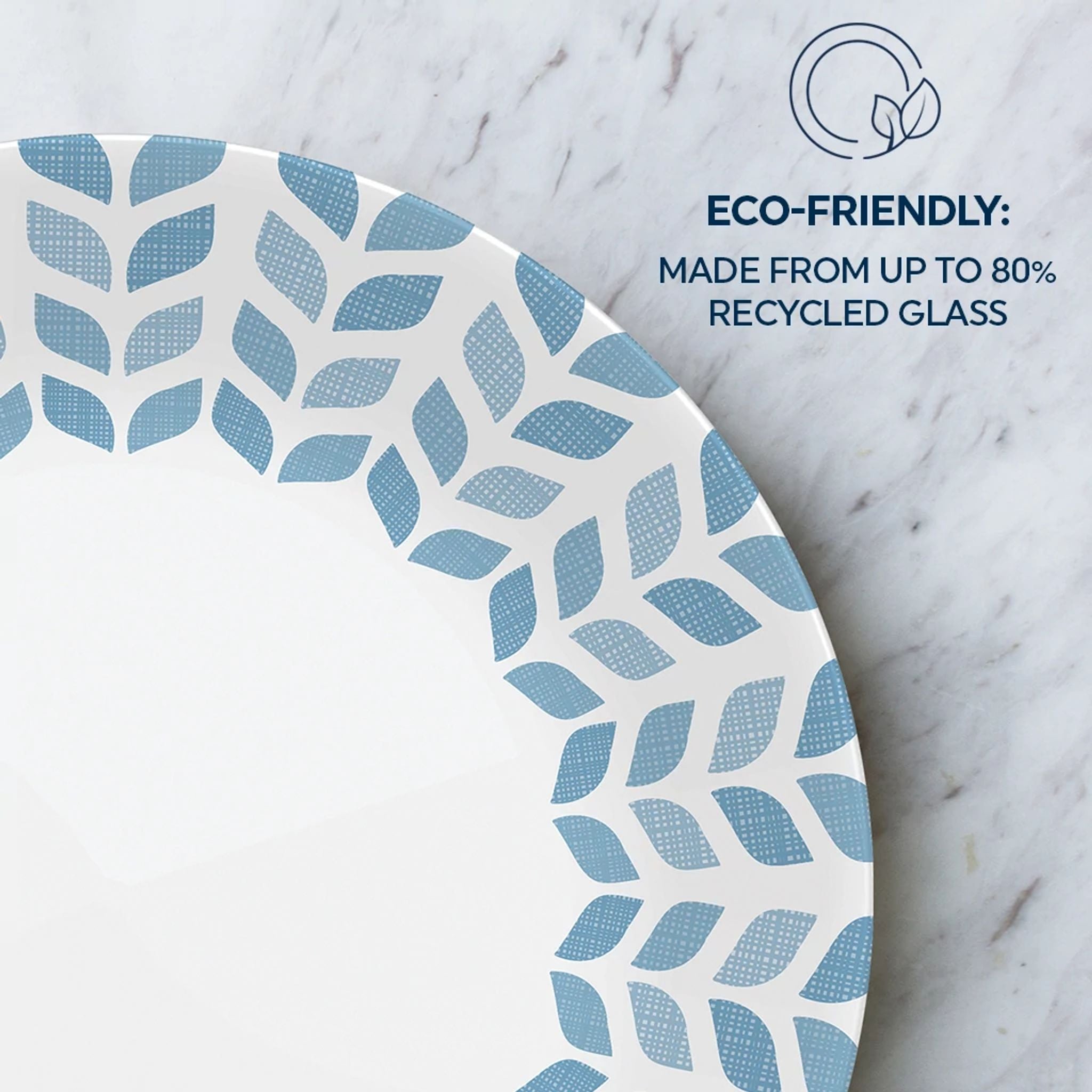 Corelle Global Collection Northern Pines 10.25 Dinner Plates. 6-pack - Image 5
