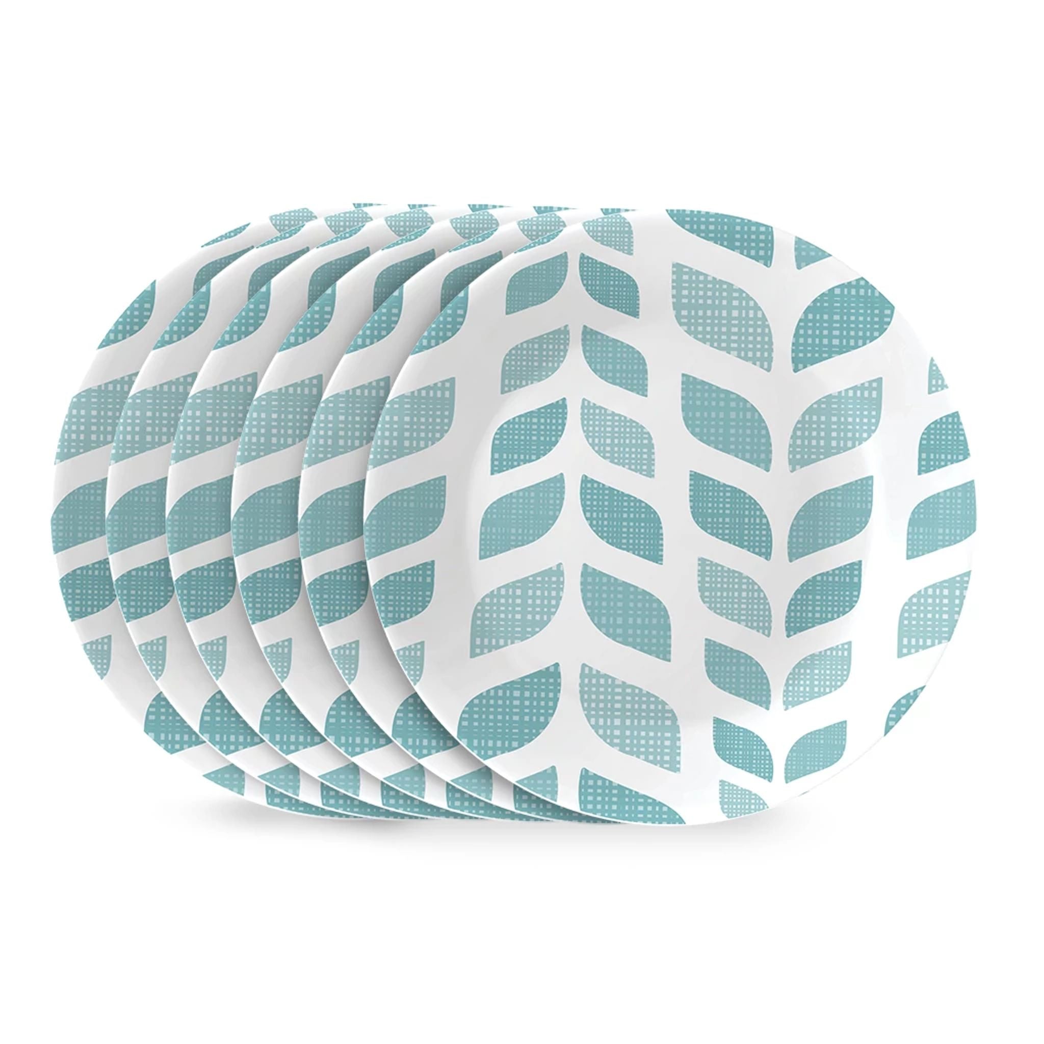 Corelle Global Collection Northern Pines 6.75 Appetizer Plates. 6-pack