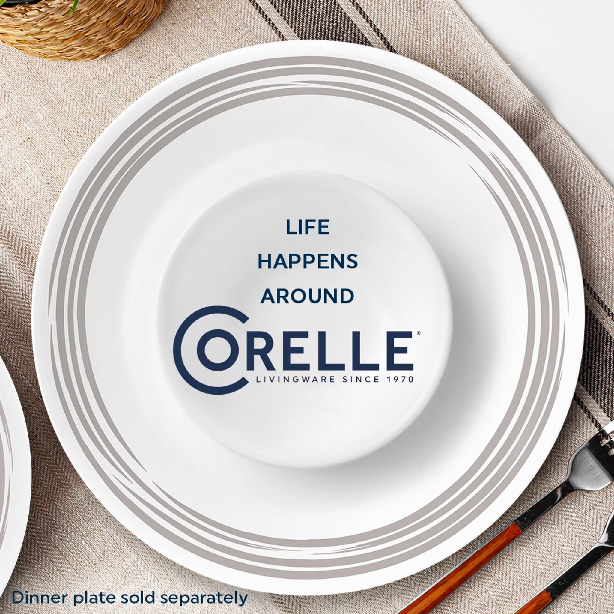 Corelle Brushed Silver 18-ounce Cereal Bowl - Image 5