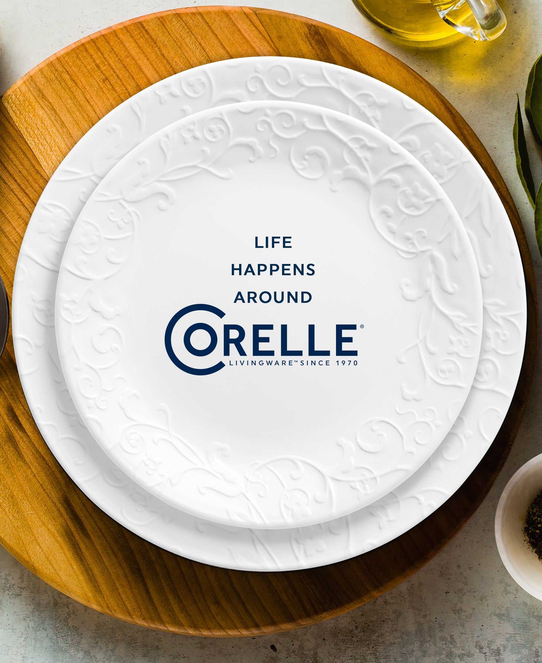 Corelle Bella Faenza 12-piece Dinnerware Set. Service for 4 - Image 4