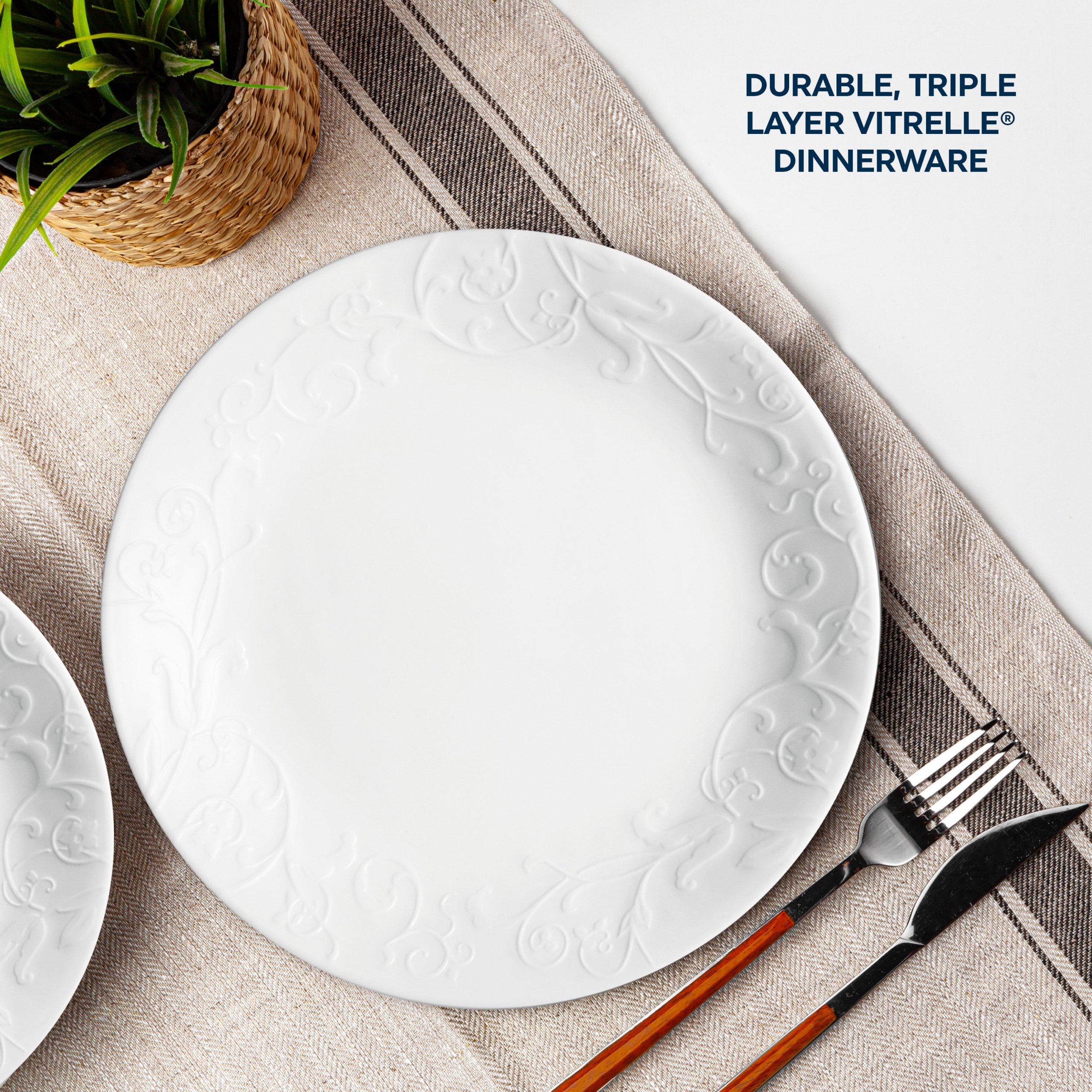 Corelle Bella Faenza 12-piece Dinnerware Set. Service for 4 - Image 3