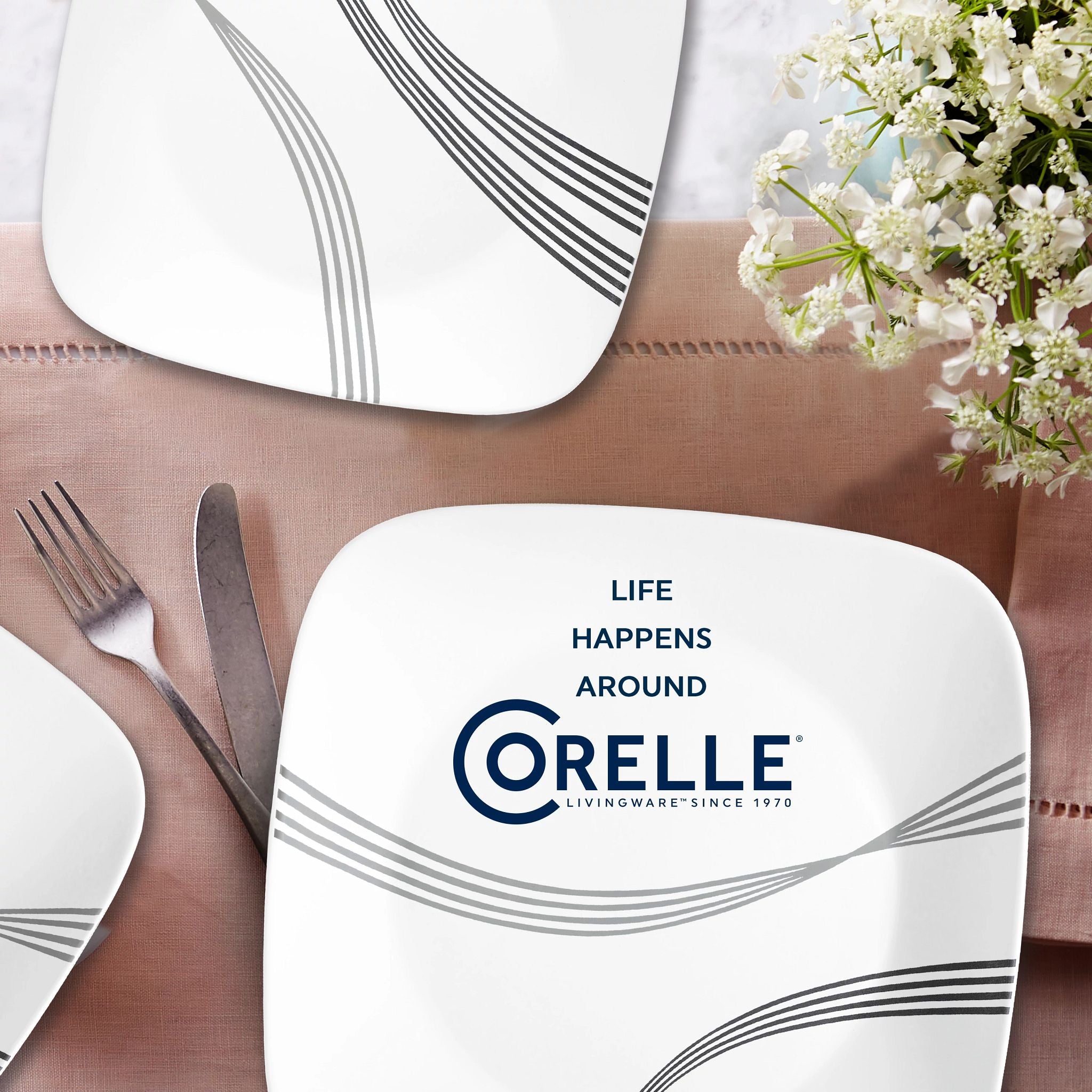 Corelle Urban Arc 16-piece Dinnerware Set. Service for 4 - Image 6