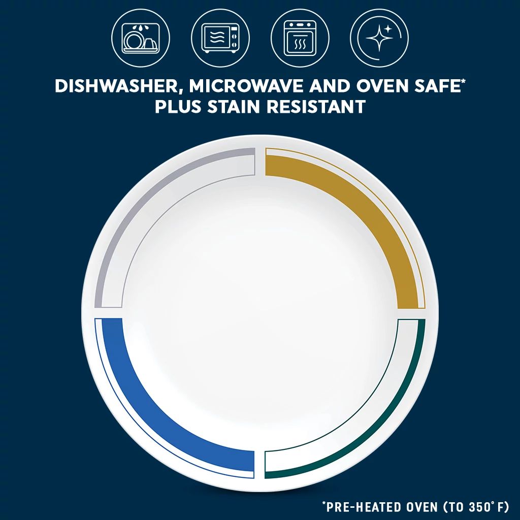 Corelle Color Block 8.5 Salad Plate - Image 3