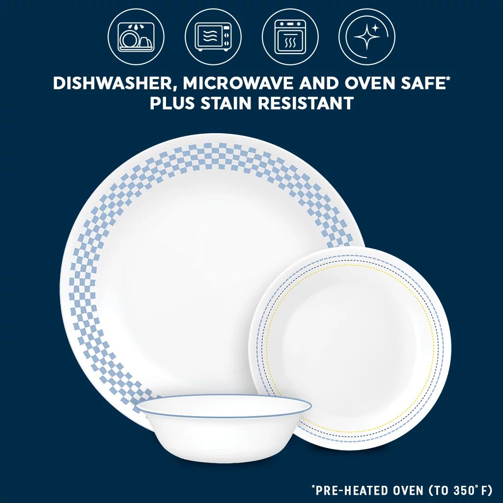 Corelle Amelia 12-piece Dinnerware Set. Service for 4 - Image 4