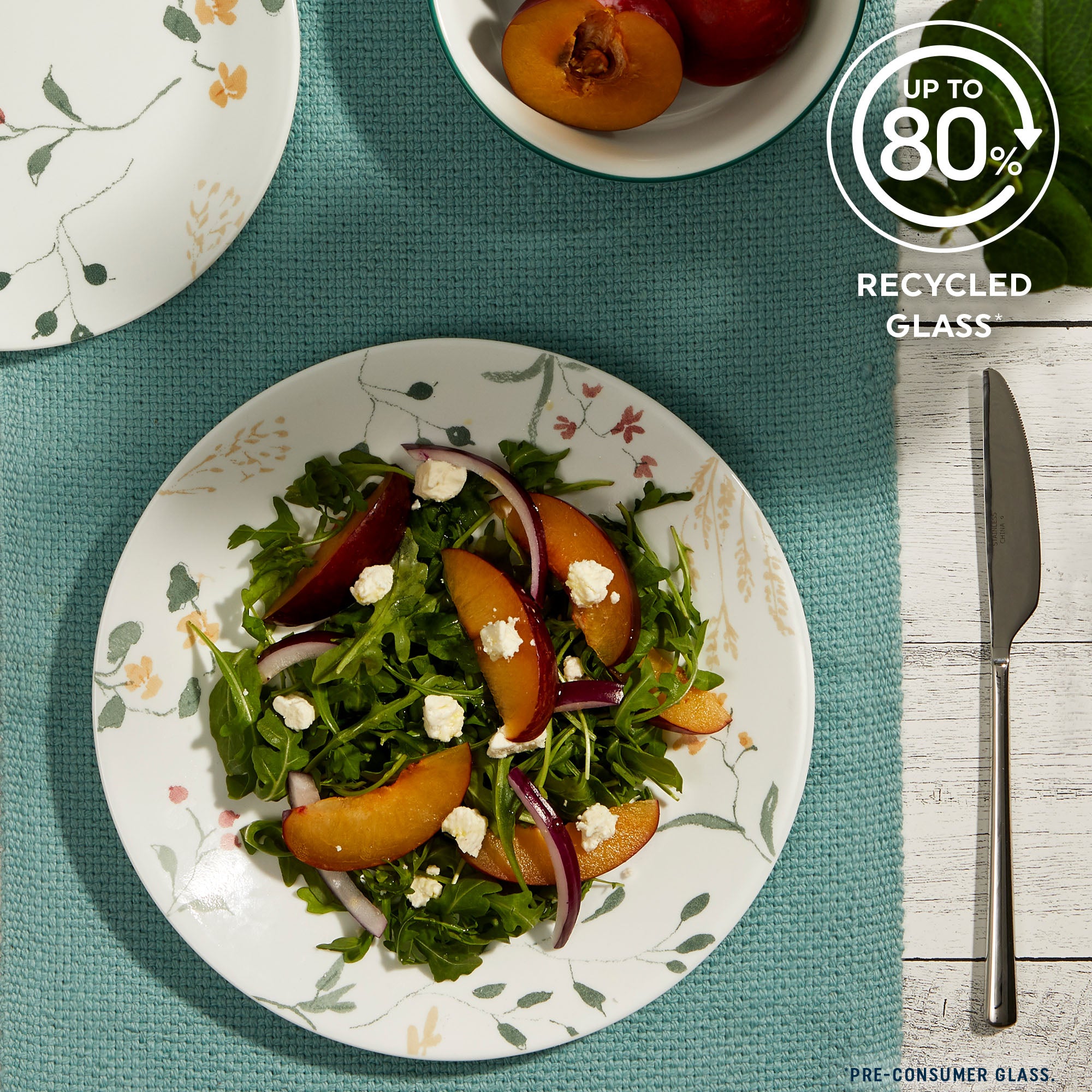 Corelle Wildflower Scatter 12-piece Dinnerware Set. Service for 4 - Image 3