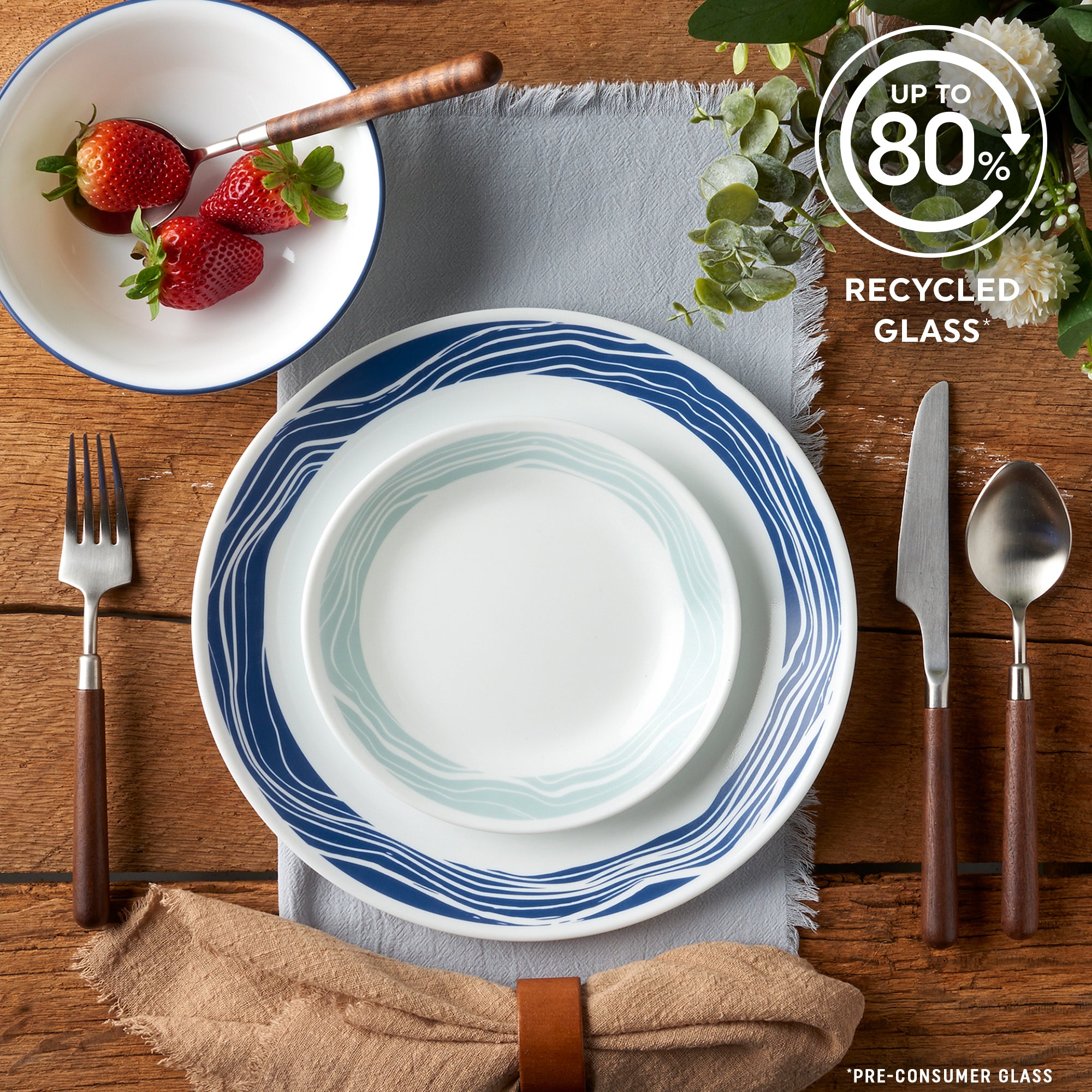 Corelle Acadia 18-piece Dinnerware Set. Service for 6 - Image 4