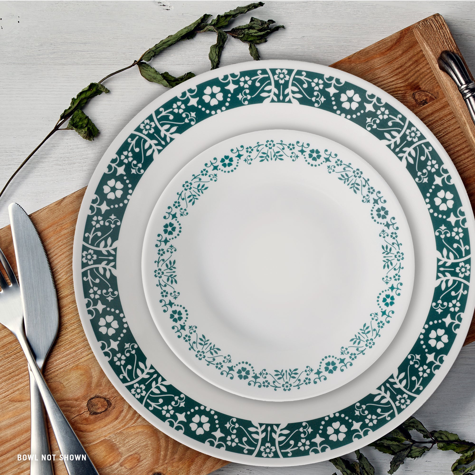 Corelle Penelope 18-piece Dinnerware Set. Service for 6 - Image 4