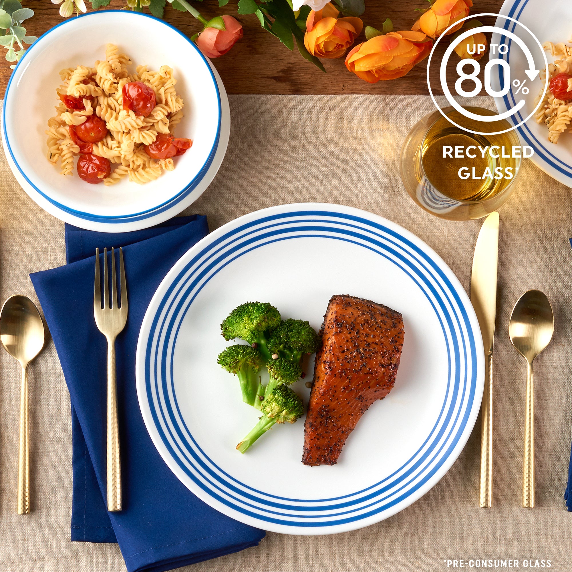 Corelle Laila 18-piece Dinnerware Set. Service for 6 - Image 4