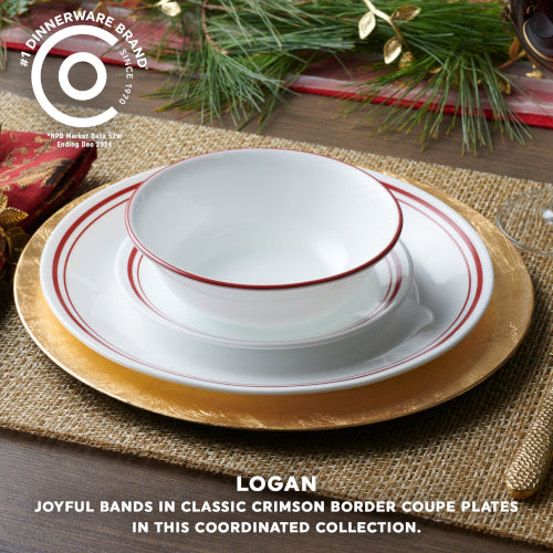 Corelle Logan 18-pc Dinnerware Set. Service for 6 - Image 5
