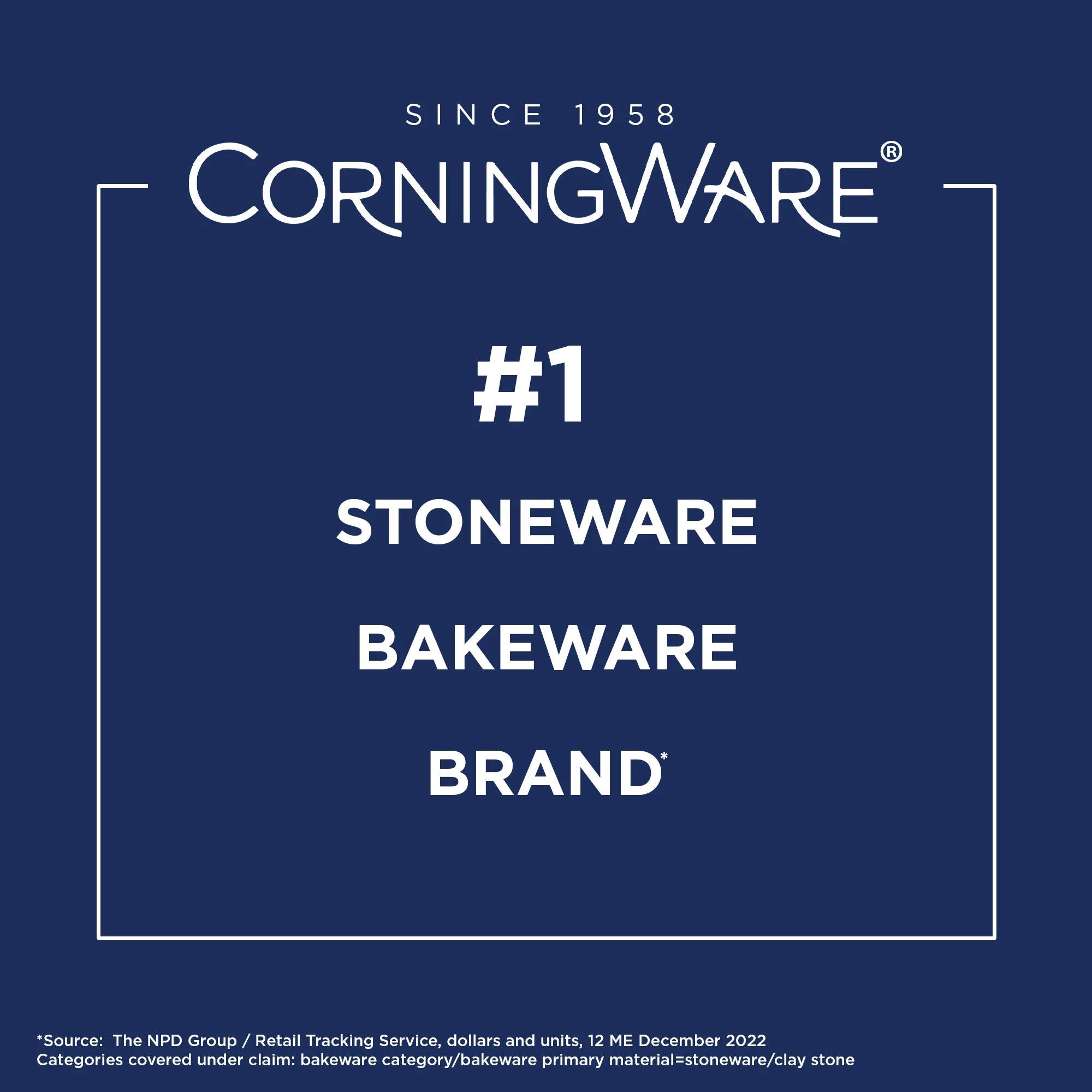 CorningWare French White 2.5-quart Oval Casserole Dish - Image 2