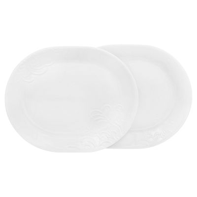 Corelle Cherish 12.25 Serving Platters. 2-pack